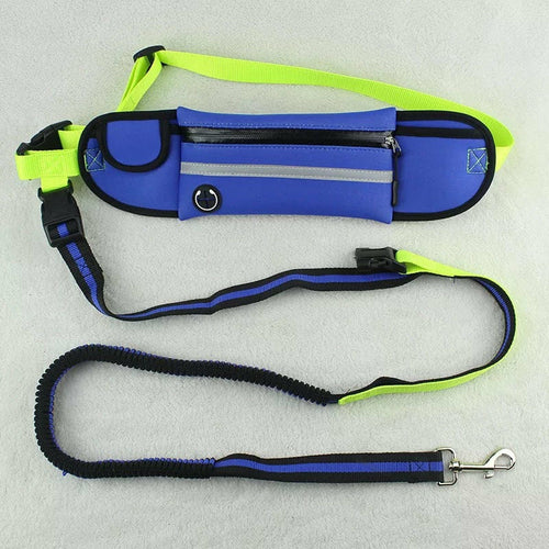 Sac banane pour chien – Imperméable avec laisse intégrée réfléchissante