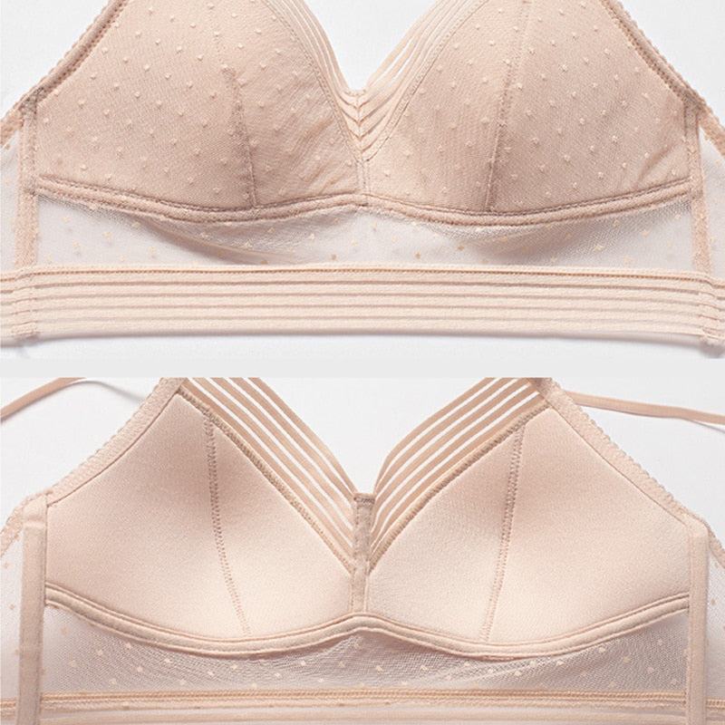 Soutien-Gorge Sans Armature Transparent | Confort & Style